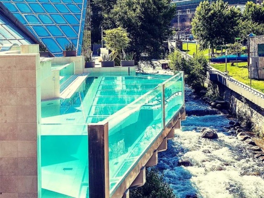 Transparent Pool Surface